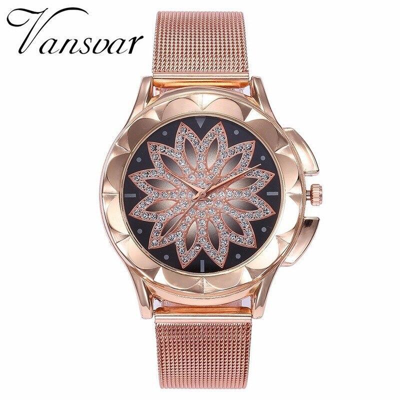 Vansvar™ Women's Fashion Rose-Gold Watch - Image 2