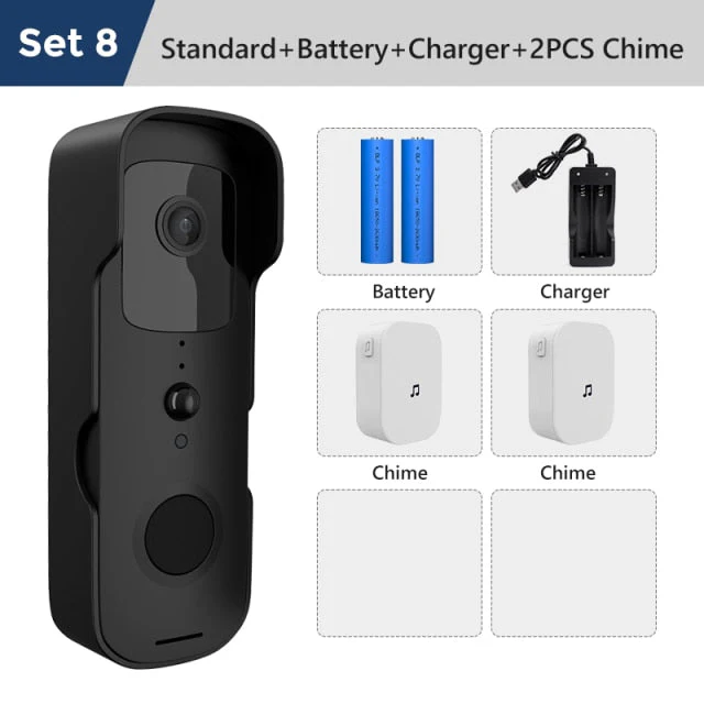 Night Vision WiFi Security Doorbell Camera Intercom - Image 4
