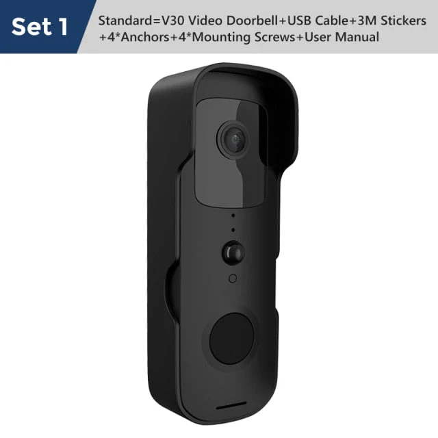 Night Vision WiFi Security Doorbell Camera Intercom - Image 8