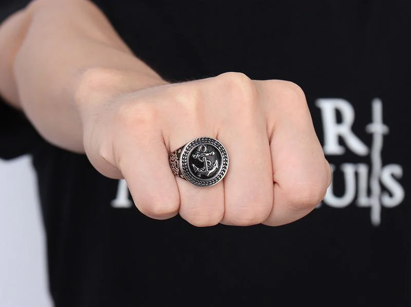 Eden - Vintage Anchor Ring - Image 3