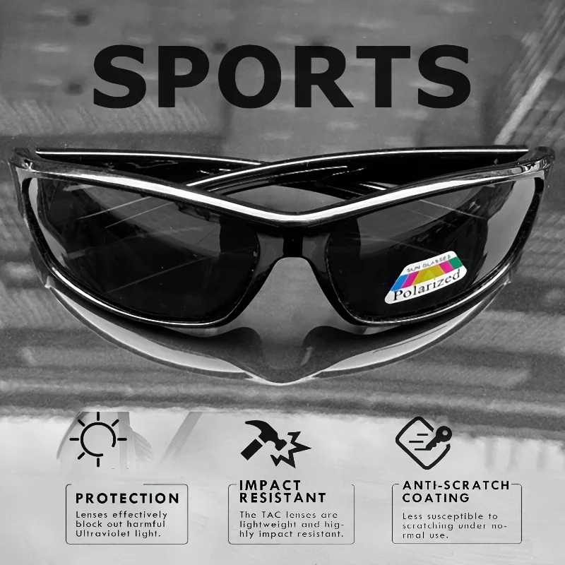 TripleShield 3-Pack Anti-Scratch Impact Resistant UV400 Anti-Glare Sunglasses Set - Image 5