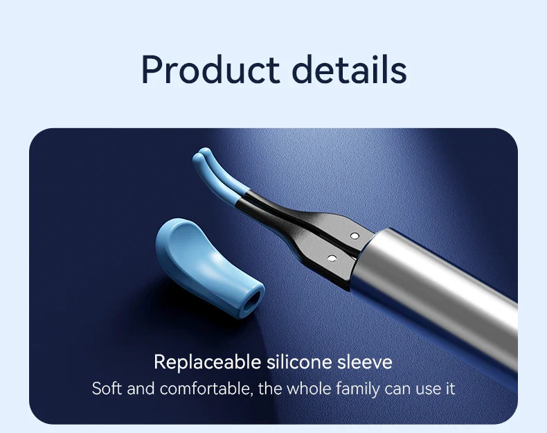WiFi 3-in-1 Ear Otoscope- HD Camera 360° Precision Robotic Tweezer & Gentle Silicone Earpick - Image 21