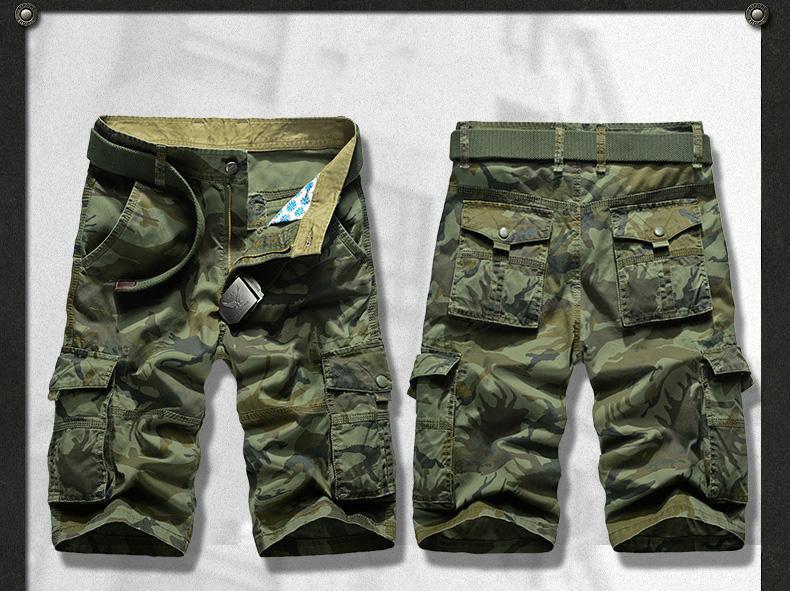 VP77 Camo Cargo Shorts - Image 13