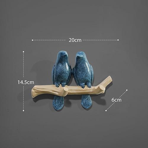 Elegant Bird Hanger Wall Decoration - Image 11