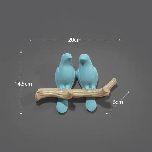 Elegant Bird Hanger Wall Decoration - Image 16