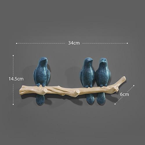 Elegant Bird Hanger Wall Decoration - Image 17