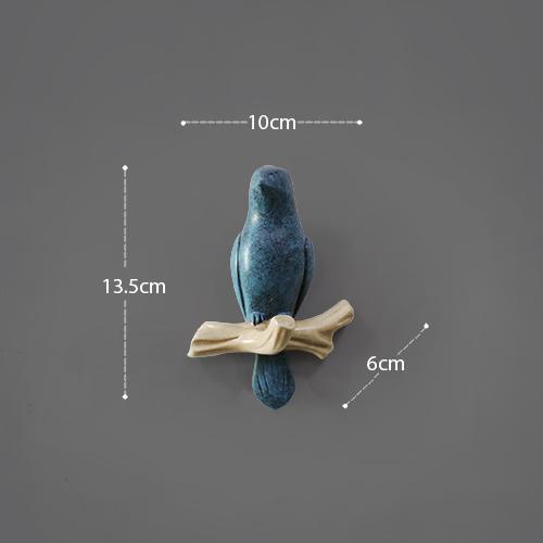 Elegant Bird Hanger Wall Decoration - Image 3