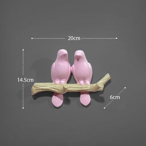 Elegant Bird Hanger Wall Decoration - Image 9