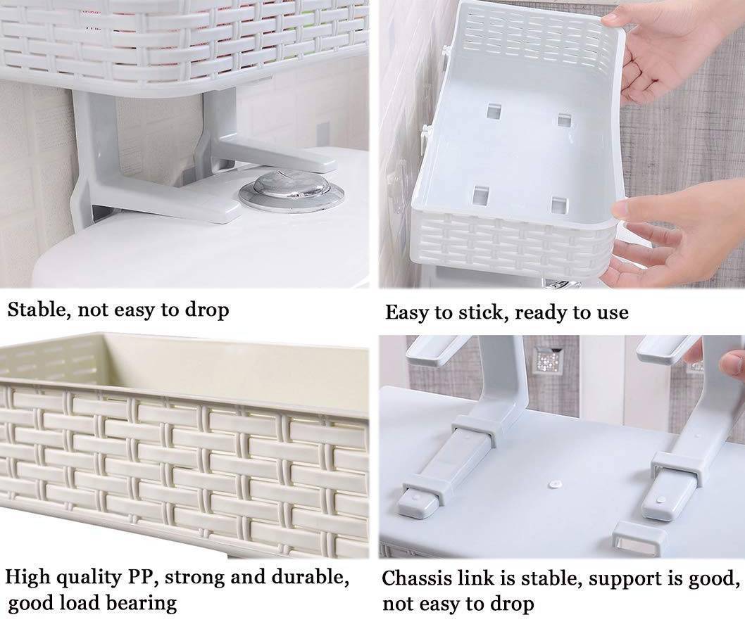 Wall-Mounted Bathroom Toiletry Organizer - Image 17