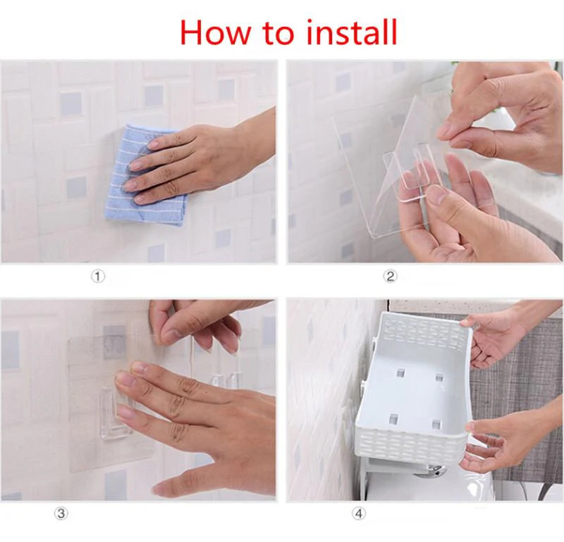 Wall-Mounted Bathroom Toiletry Organizer - Image 18