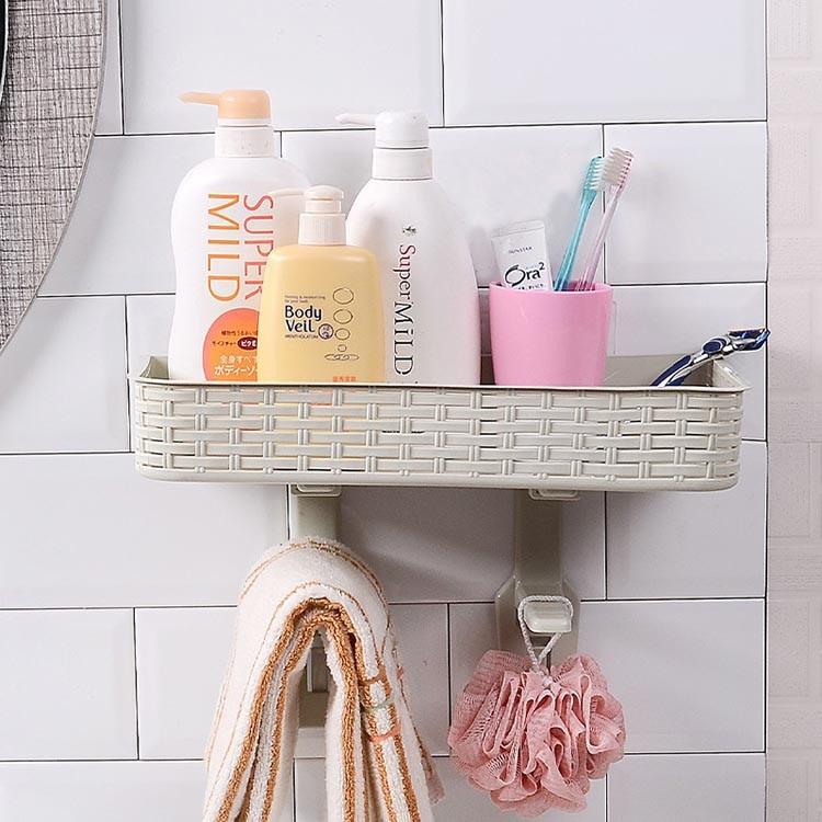 Wall-Mounted Bathroom Toiletry Organizer - Image 20