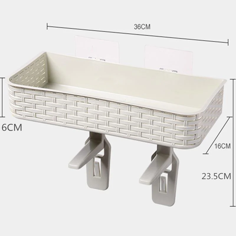 Wall-Mounted Bathroom Toiletry Organizer - Image 9