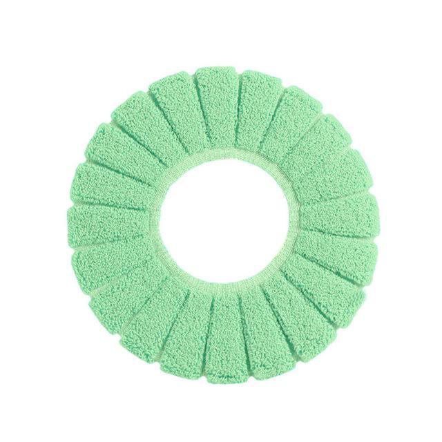Warm & Comfortable Velvet Toilet Seat Cushion (2pcs) - Image 2