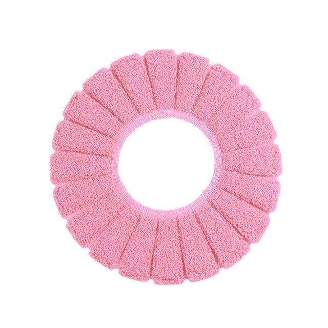 Warm & Comfortable Velvet Toilet Seat Cushion (2pcs) - Image 5