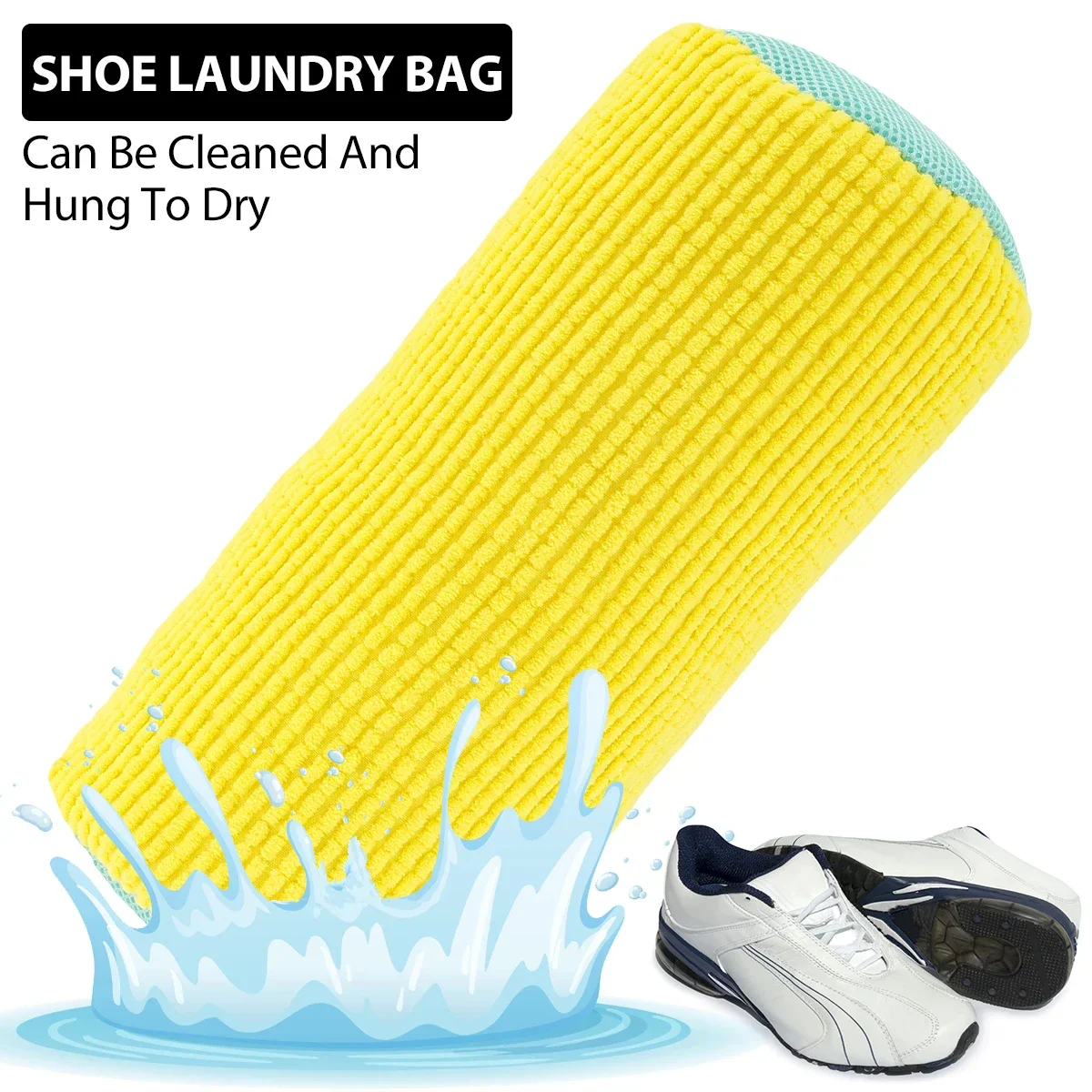 Fluffy & Padded Machine Friendly Laundry Shoes Protector - Image 6