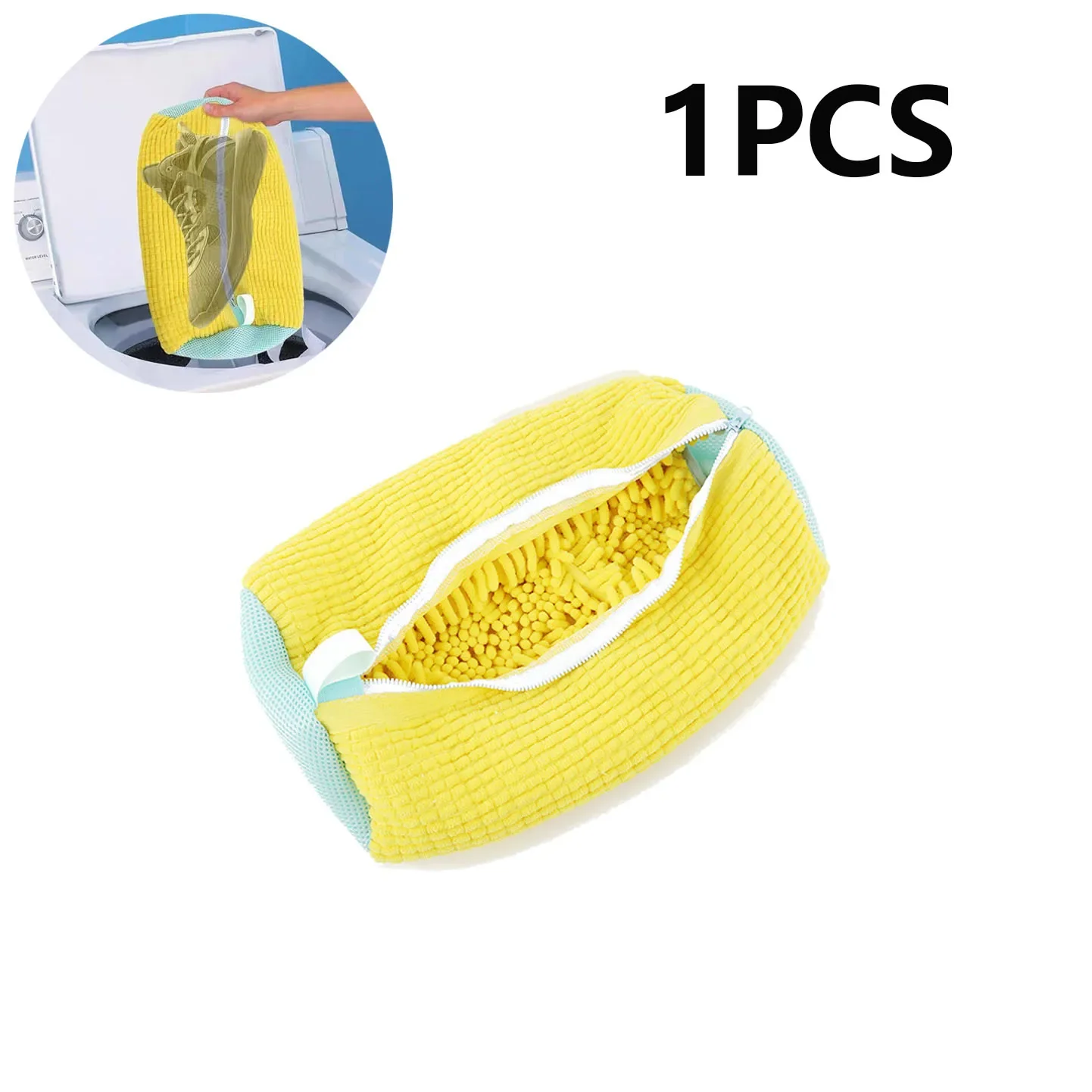 Fluffy & Padded Machine Friendly Laundry Shoes Protector - Image 7