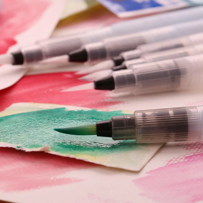 High-Quality Water-coloring Brush pens (set of 3) - Image 2
