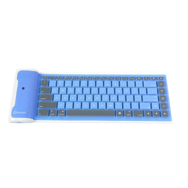 Waterproof Foldable Bluetooth silicone keyboard - Image 3