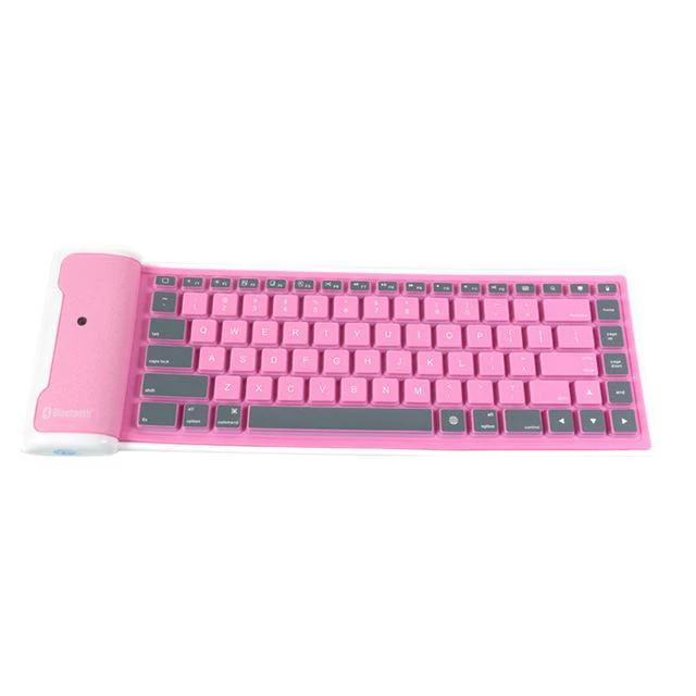 Waterproof Foldable Bluetooth silicone keyboard - Image 4