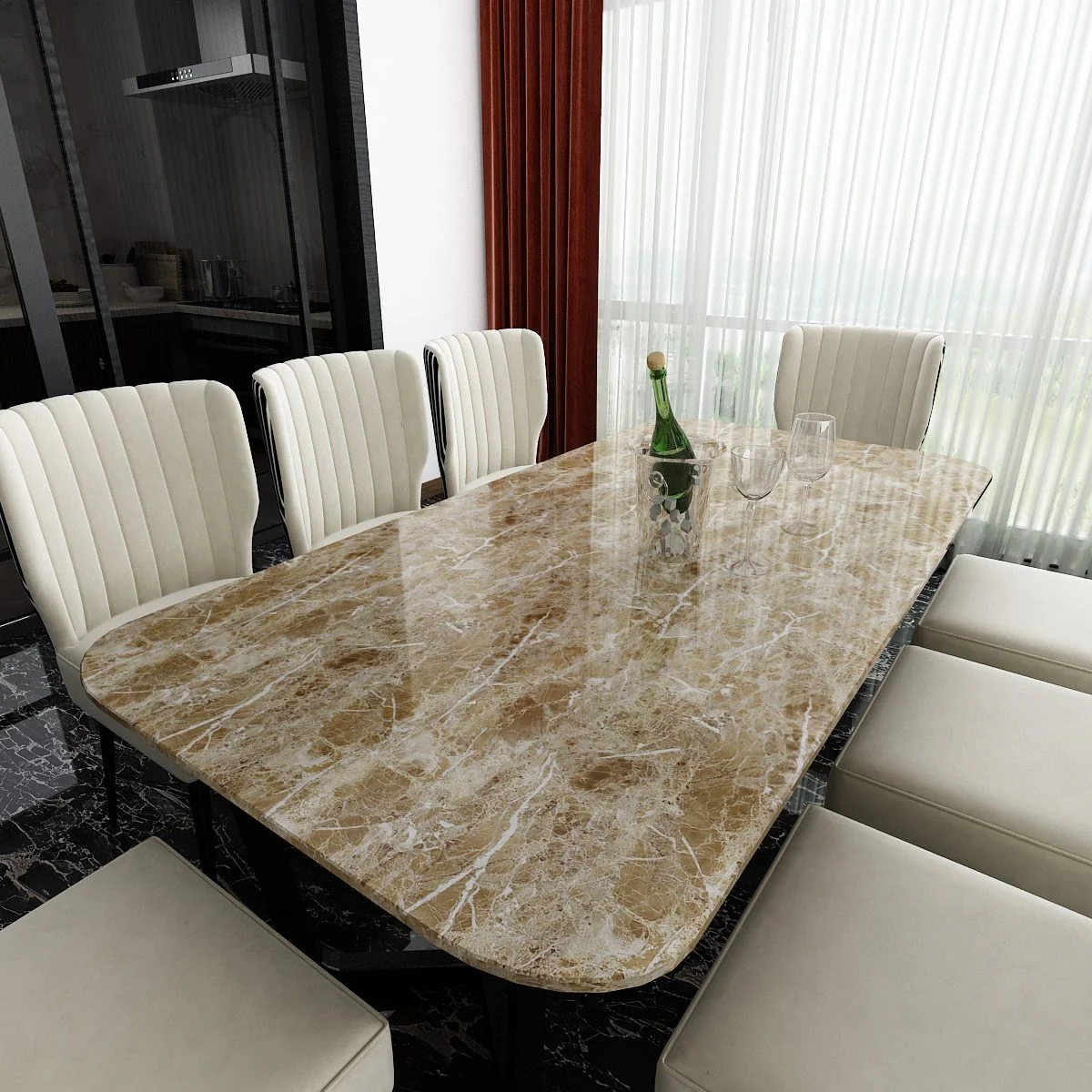Self Adhesive Waterproof  Marble Wallpaper - Image 10