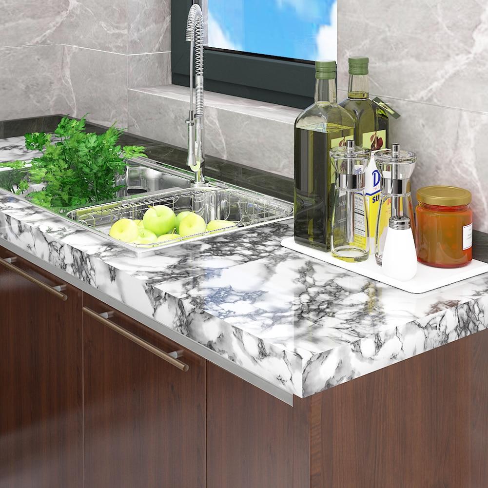 Self Adhesive Waterproof  Marble Wallpaper - Image 13