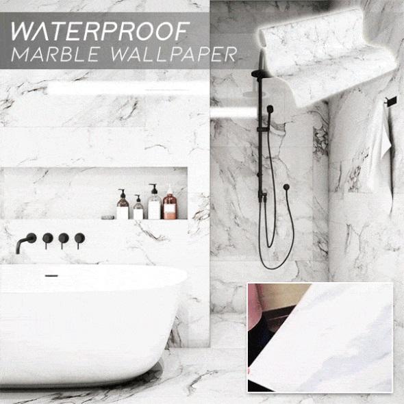 Self Adhesive Waterproof  Marble Wallpaper - Image 2
