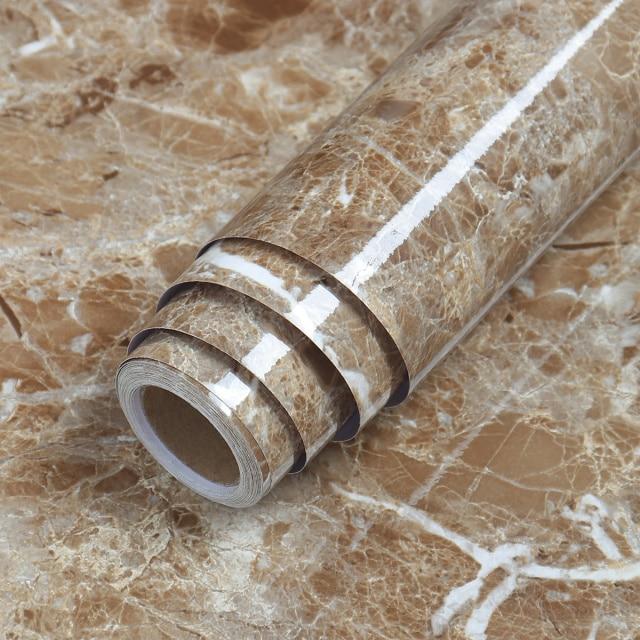 Self Adhesive Waterproof  Marble Wallpaper - Image 27