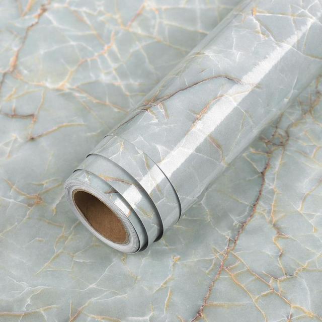 Self Adhesive Waterproof  Marble Wallpaper - Image 31