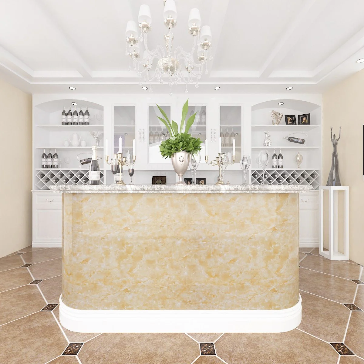 Self Adhesive Waterproof  Marble Wallpaper - Image 55