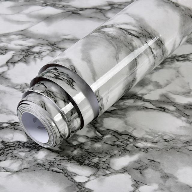 Self Adhesive Waterproof  Marble Wallpaper - Image 59
