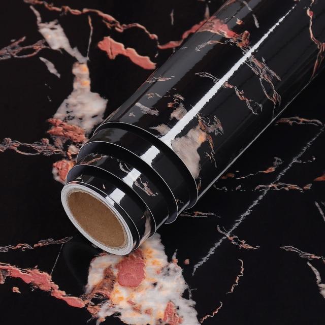 Self Adhesive Waterproof  Marble Wallpaper - Image 68