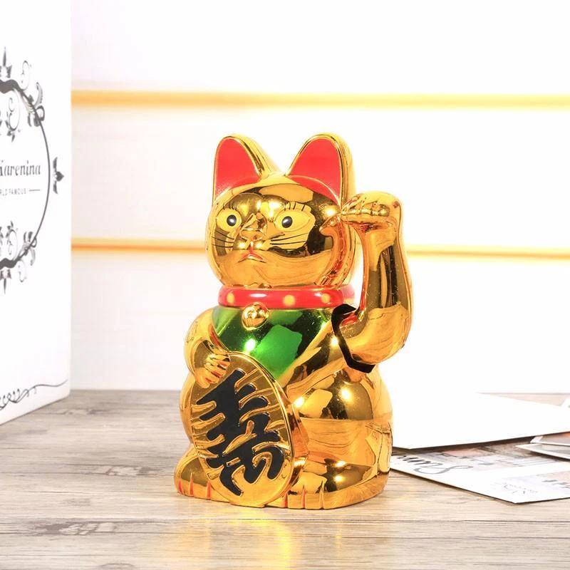 Waving Maneki-neko Cat - Image 2