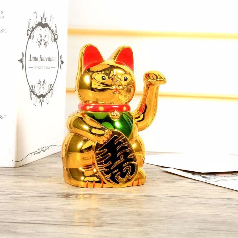 Waving Maneki-neko Cat - Image 3