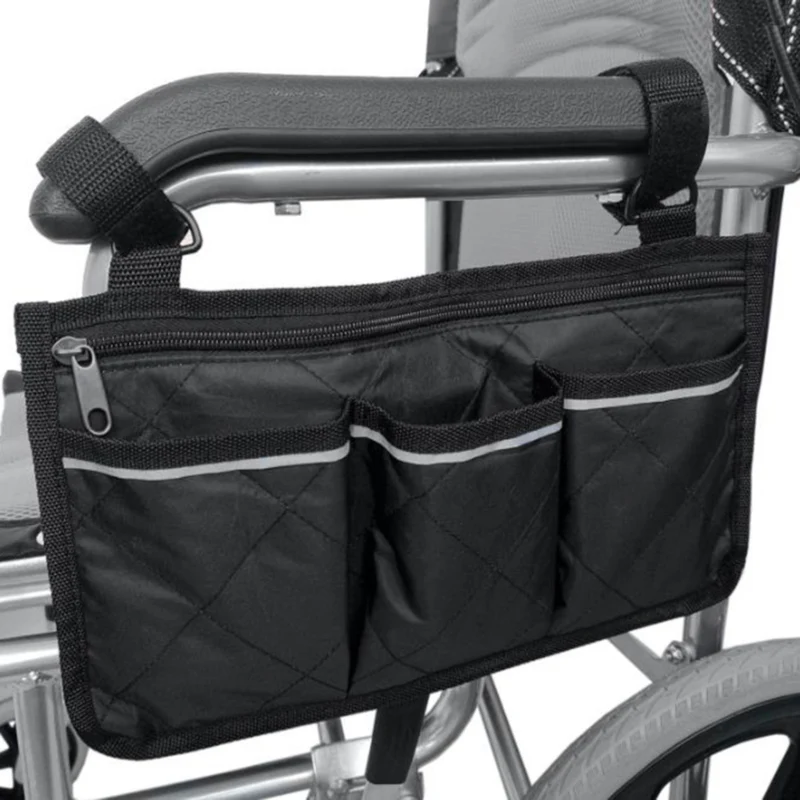 Wheelchair Armrest Side Storage Bag - Image 13