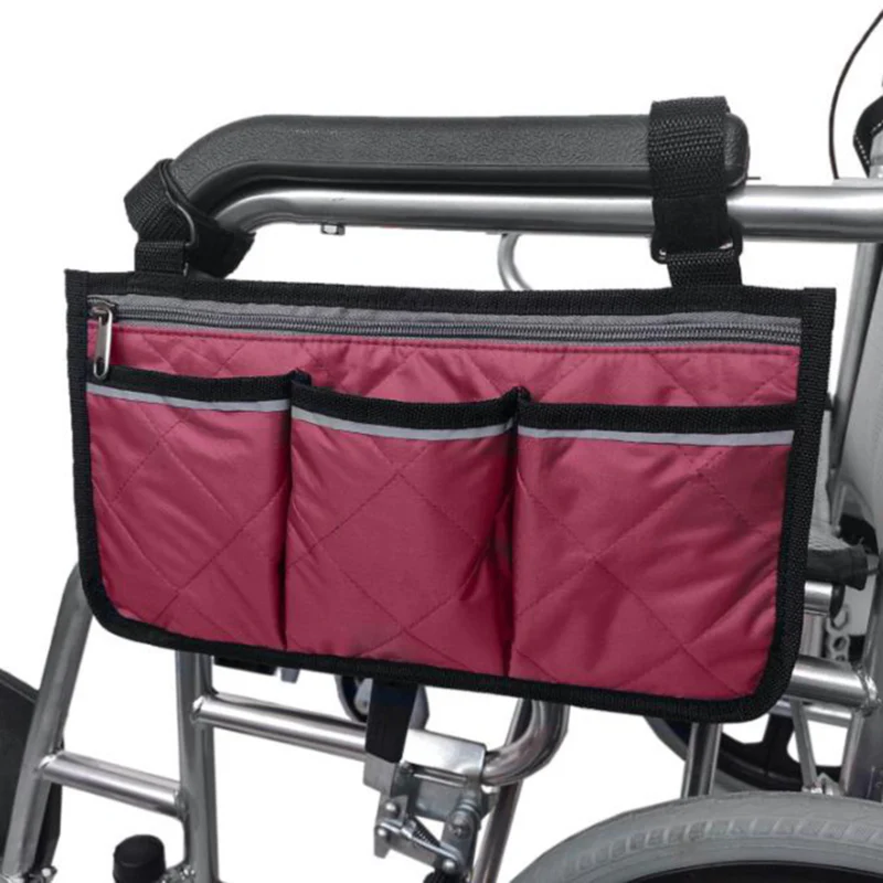 Wheelchair Armrest Side Storage Bag - Image 14