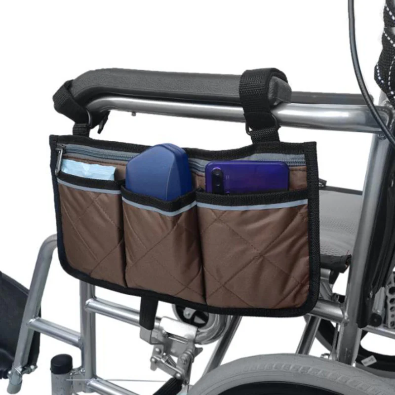 Wheelchair Armrest Side Storage Bag - Image 19