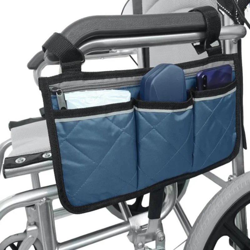 Wheelchair Armrest Side Storage Bag - Image 3