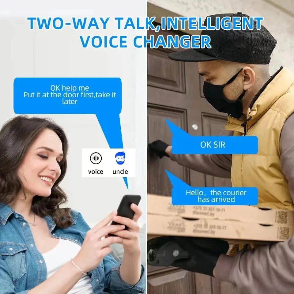 Smart WiFi Two-Way Intercom Night Vision & Motion Detection Video Wireless Doorbell - Image 18