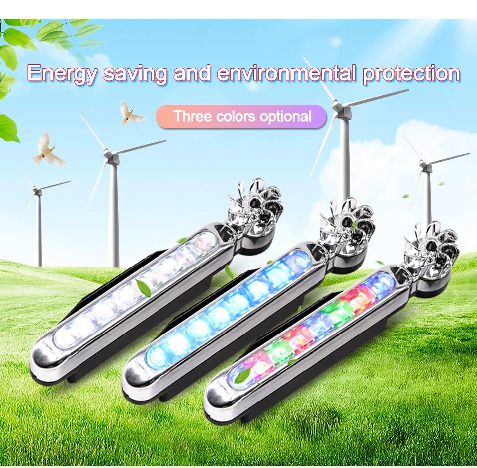 Wind-Powered External LED Car Lights (2pcs set) - Image 2