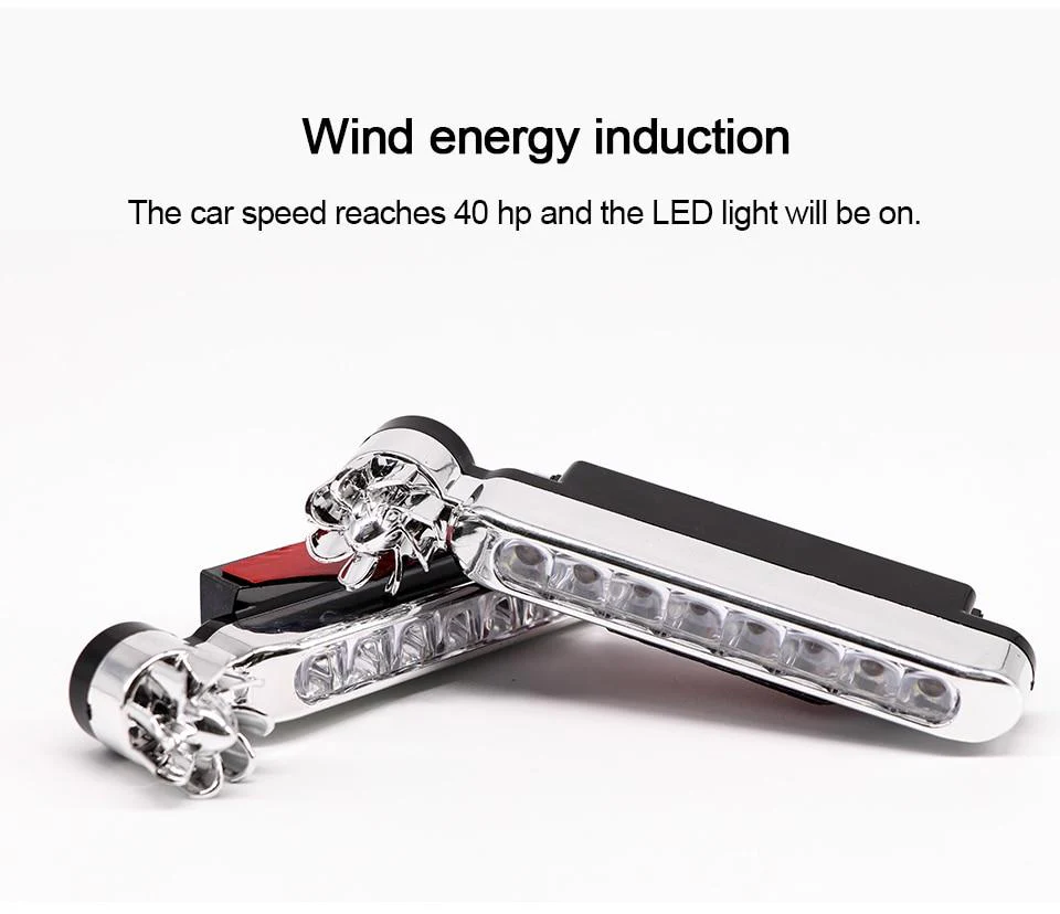 Wind-Powered External LED Car Lights (2pcs set) - Image 3