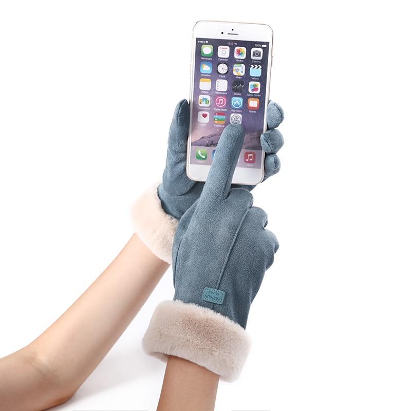 Noble™ Cashmere Touch Screen Gloves with Double Thick Plush