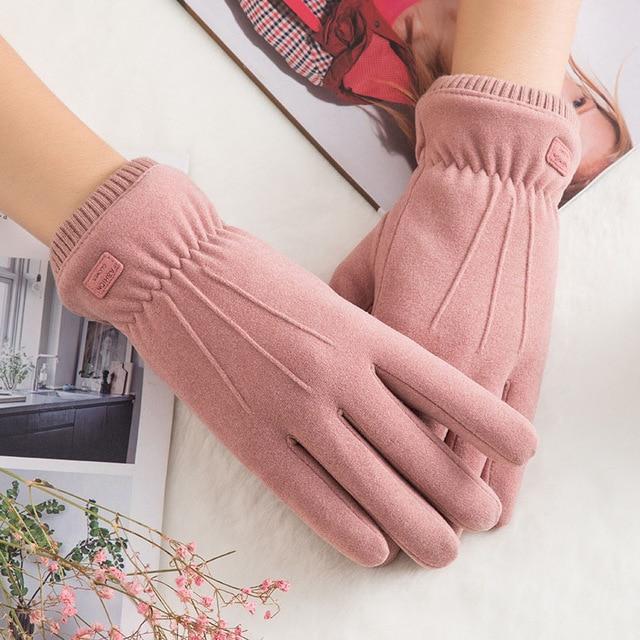 Noble™ Cashmere Touch Screen Gloves with Double Thick Plush - Image 13