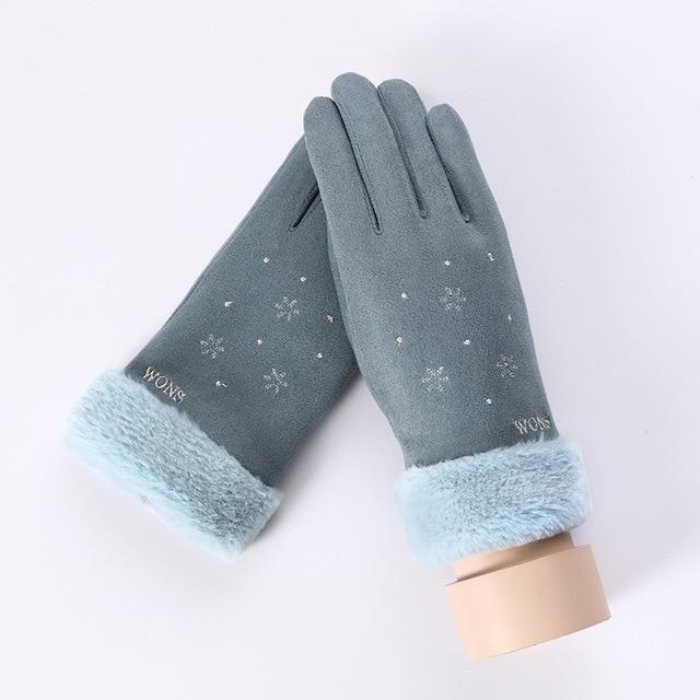 Noble™ Cashmere Touch Screen Gloves with Double Thick Plush - Image 17