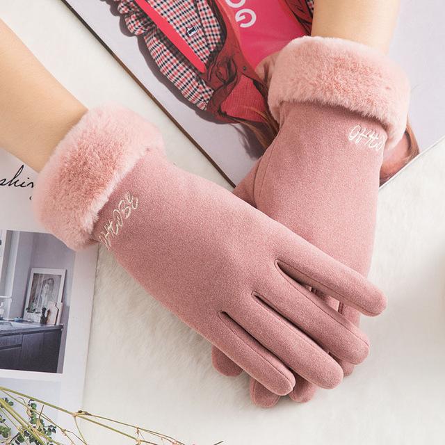 Noble™ Cashmere Touch Screen Gloves with Double Thick Plush - Image 18
