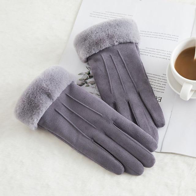 Noble™ Cashmere Touch Screen Gloves with Double Thick Plush - Image 20