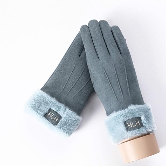 Noble™ Cashmere Touch Screen Gloves with Double Thick Plush - Image 21