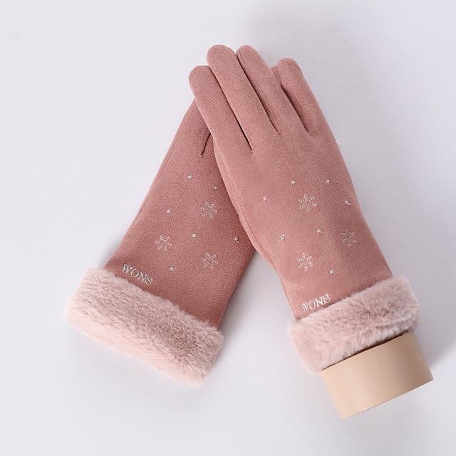 Noble™ Cashmere Touch Screen Gloves with Double Thick Plush - Image 23