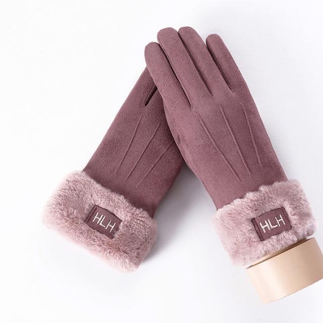 Noble™ Cashmere Touch Screen Gloves with Double Thick Plush - Image 25