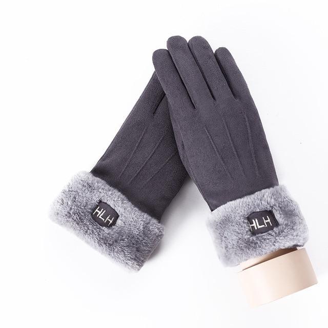 Noble™ Cashmere Touch Screen Gloves with Double Thick Plush - Image 3
