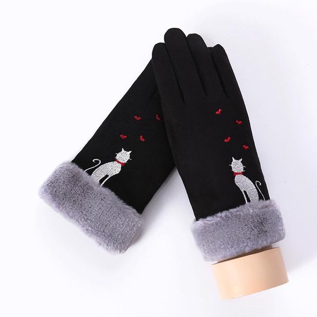 Noble™ Cashmere Touch Screen Gloves with Double Thick Plush - Image 31